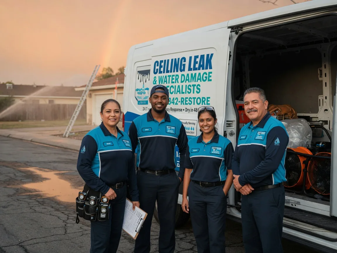 Ceiling Leak Cleanup company in Mcmillan, MI